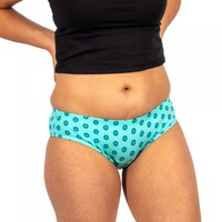 Conni Ladies Brief - Real Teal Size 10