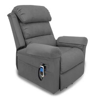 Denver Lift Chair Dual Motor With Leg Extension Grey